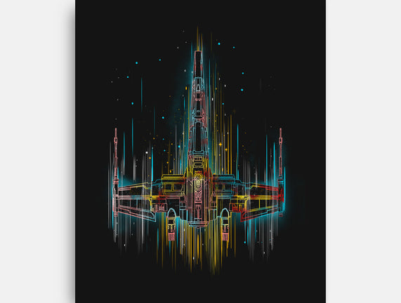 Neon X-Wing