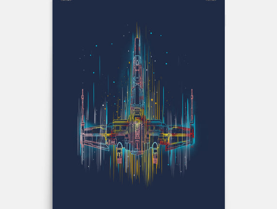 Neon X-Wing