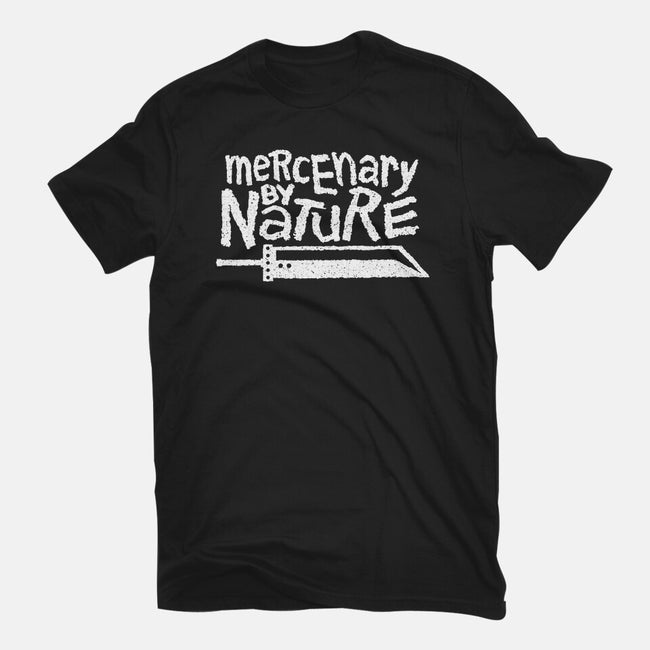 Mercenary By Nature-Mens-Heavyweight-Tee-demonigote