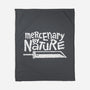 Mercenary By Nature-None-Fleece-Blanket-demonigote