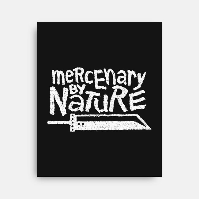 Mercenary By Nature-None-Stretched-Canvas-demonigote