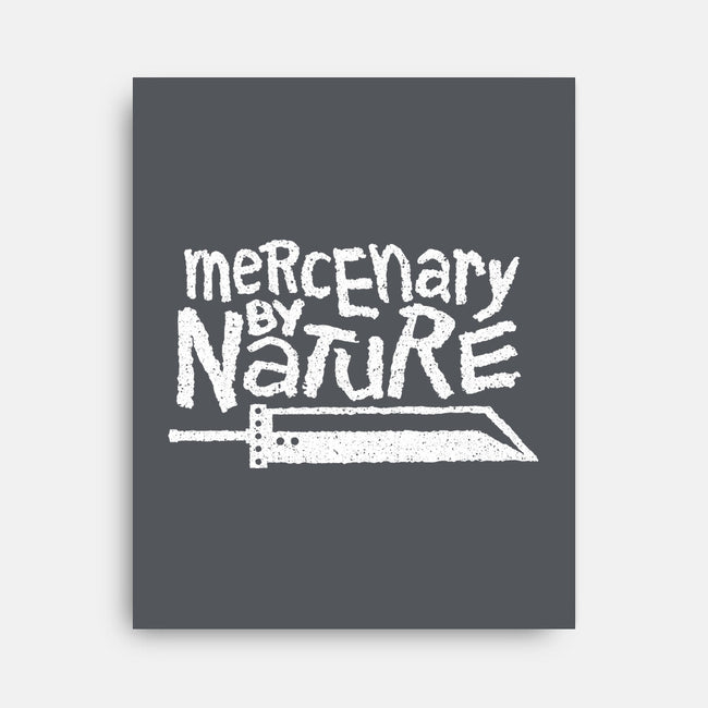 Mercenary By Nature-None-Stretched-Canvas-demonigote