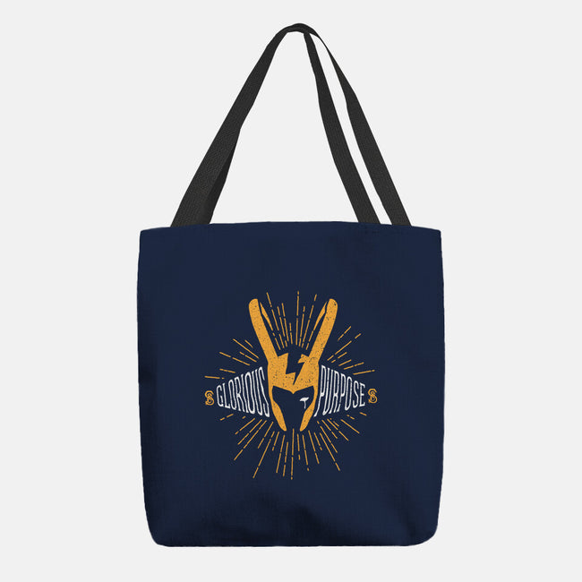 Glorious Purpose-None-Basic Tote-Bag-demonigote