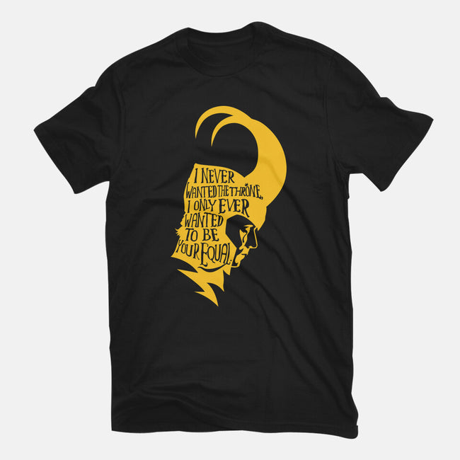 Your Equal-Womens-Fitted-Tee-demonigote