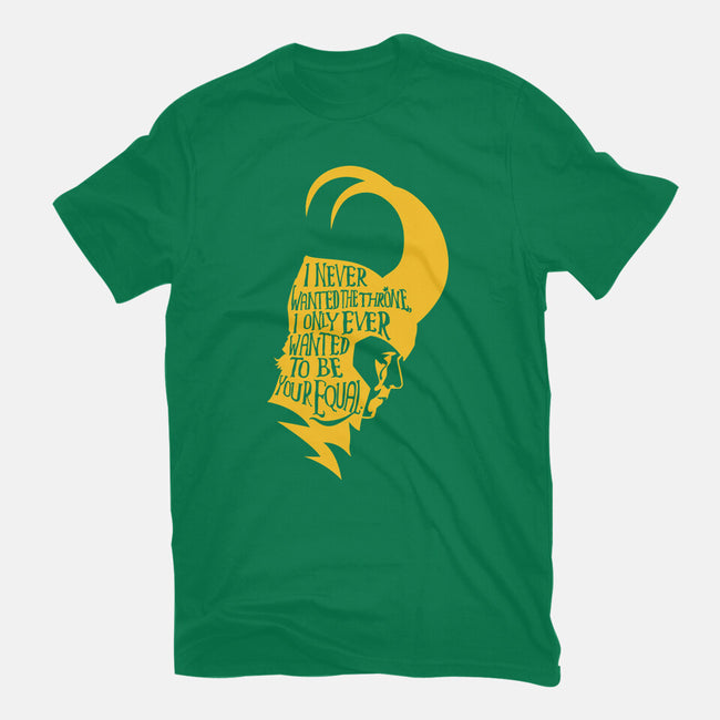 Your Equal-Womens-Fitted-Tee-demonigote