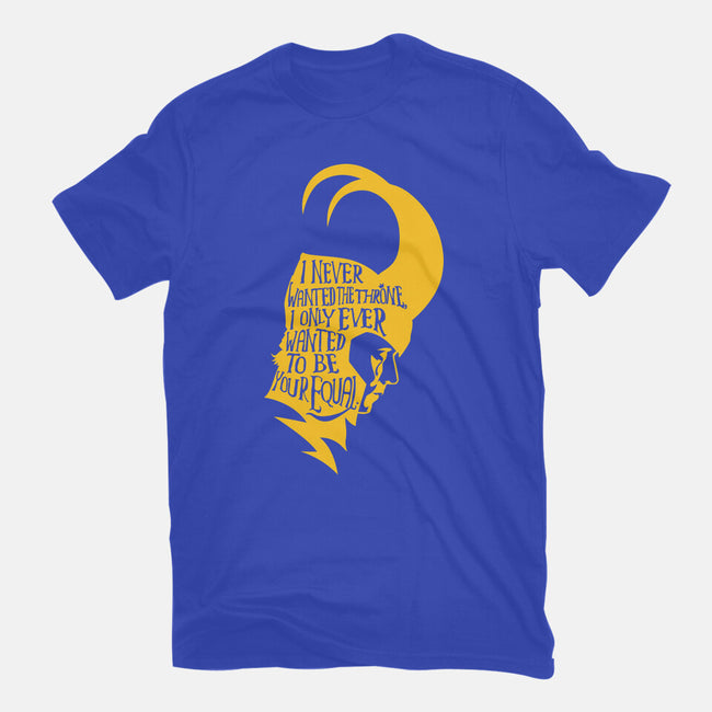 Your Equal-Womens-Fitted-Tee-demonigote