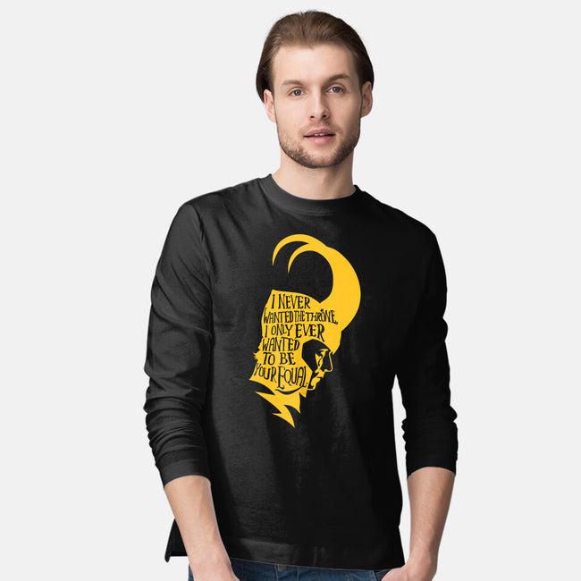Your Equal-Mens-Long Sleeved-Tee-demonigote