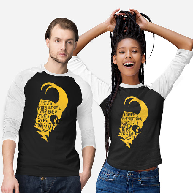 Your Equal-Unisex-Baseball-Tee-demonigote