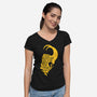 Your Equal-Womens-V-Neck-Tee-demonigote