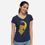 Your Equal-Womens-V-Neck-Tee-demonigote