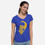 Your Equal-Womens-V-Neck-Tee-demonigote