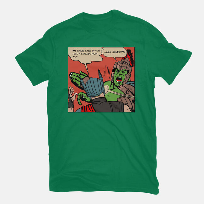 He's A Friend-Womens-Fitted-Tee-demonigote