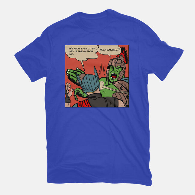 He's A Friend-Womens-Fitted-Tee-demonigote
