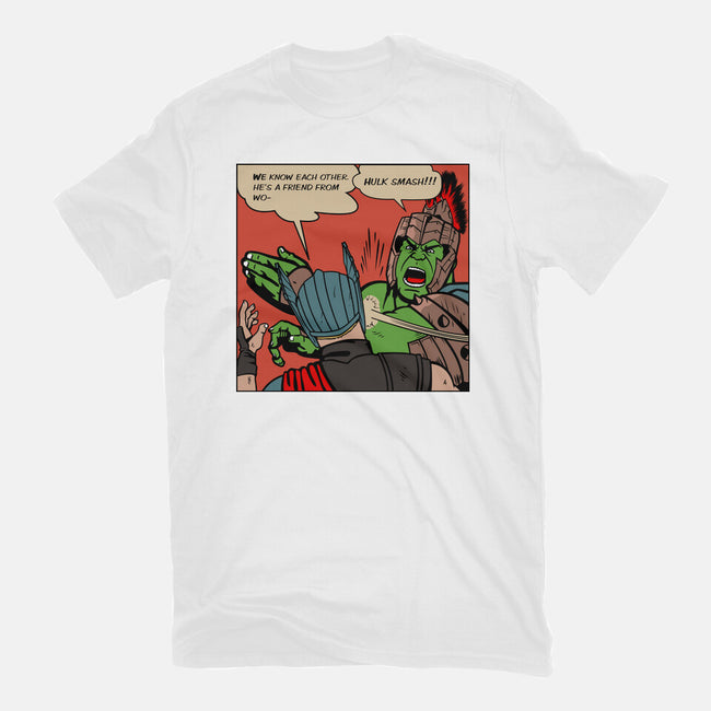 He's A Friend-Womens-Fitted-Tee-demonigote