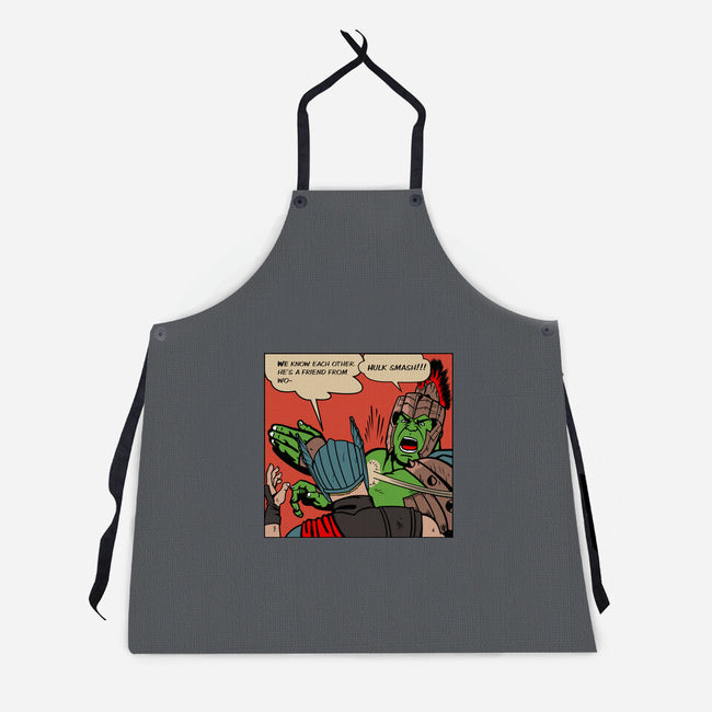 He's A Friend-Unisex-Kitchen-Apron-demonigote