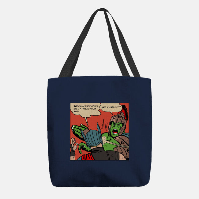 He's A Friend-None-Basic Tote-Bag-demonigote