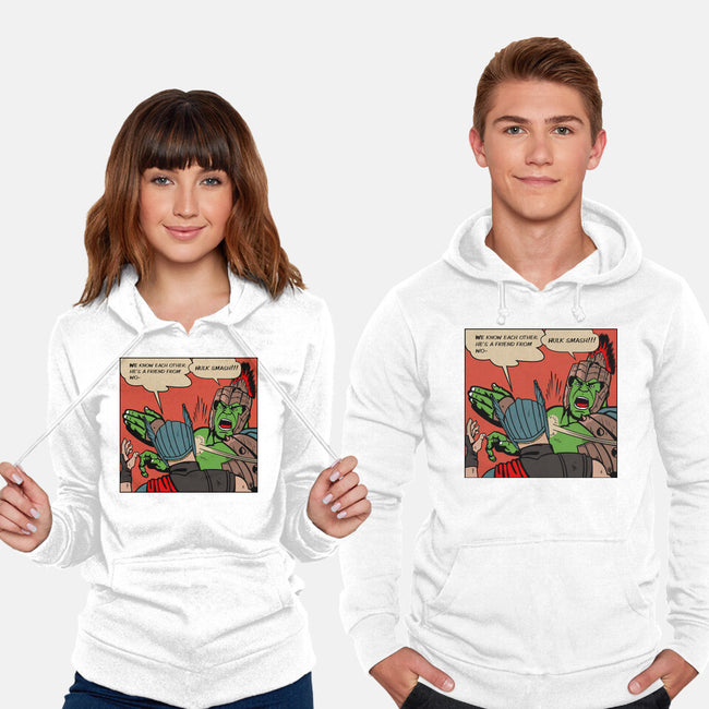 He's A Friend-Unisex-Pullover-Sweatshirt-demonigote