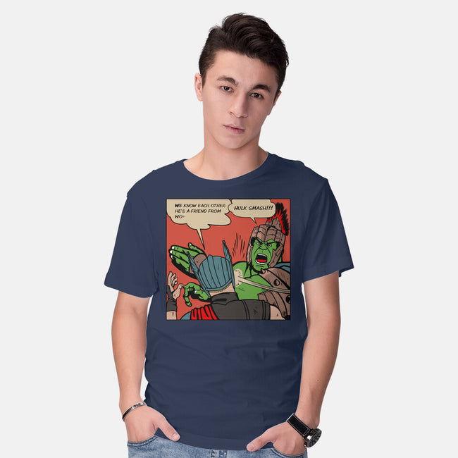 He's A Friend-Mens-Basic-Tee-demonigote