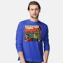 He's A Friend-Mens-Long Sleeved-Tee-demonigote