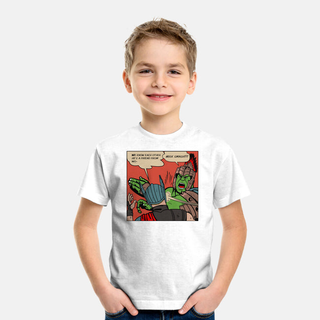 He's A Friend-Youth-Basic-Tee-demonigote