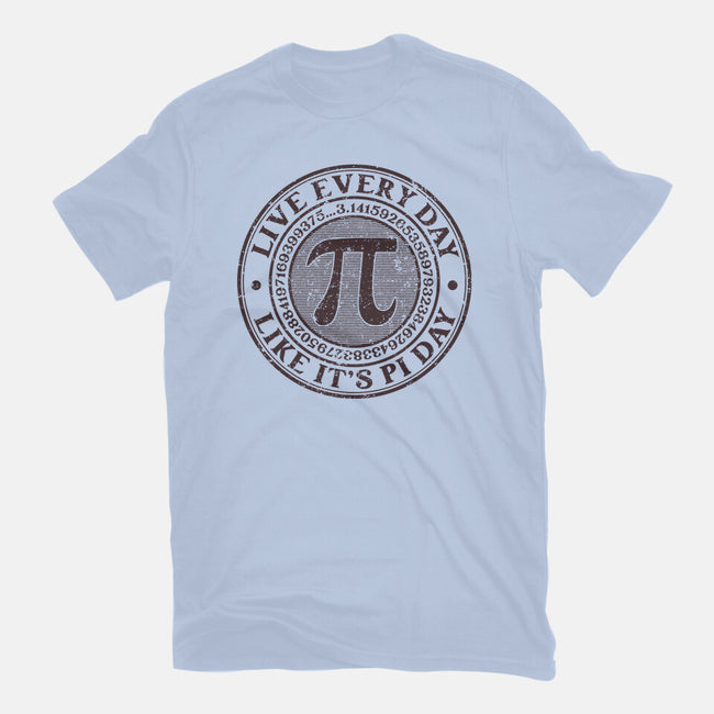 Vintage Pi Day-Mens-Heavyweight-Tee-retrodivision