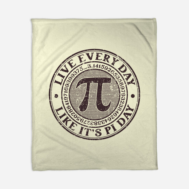 Vintage Pi Day-None-Fleece-Blanket-retrodivision