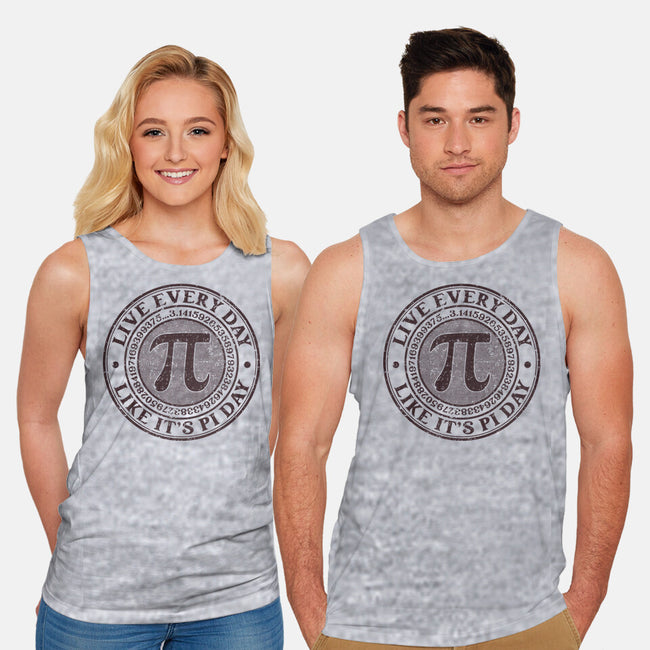 Vintage Pi Day-Unisex-Basic-Tank-retrodivision