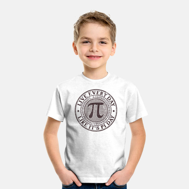 Vintage Pi Day-Youth-Basic-Tee-retrodivision