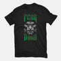 Fear Doom-Unisex-Basic-Tee-demonigote