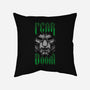 Fear Doom-None-Removable Cover w Insert-Throw Pillow-demonigote