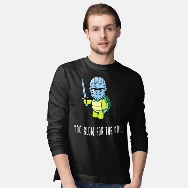 Too Slow For The Roll-Mens-Long Sleeved-Tee-FunkVampire