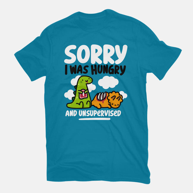 Sorry I Was Hungry-Mens-Heavyweight-Tee-demonigote