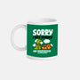 Sorry I Was Hungry-None-Mug-Drinkware-demonigote