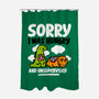 Sorry I Was Hungry-None-Polyester-Shower Curtain-demonigote