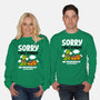 Sorry I Was Hungry-Unisex-Crew Neck-Sweatshirt-demonigote