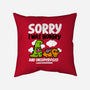 Sorry I Was Hungry-None-Removable Cover w Insert-Throw Pillow-demonigote