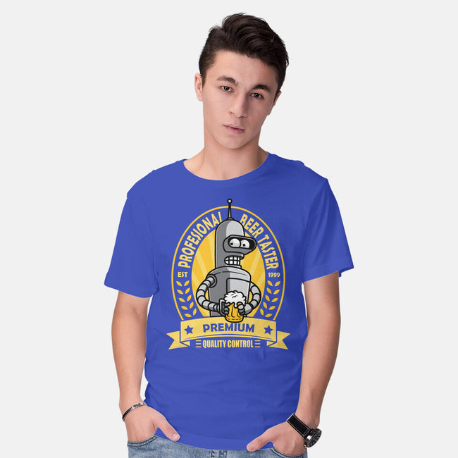 Professional Beer Taster-Mens-Basic-Tee-erion_designs