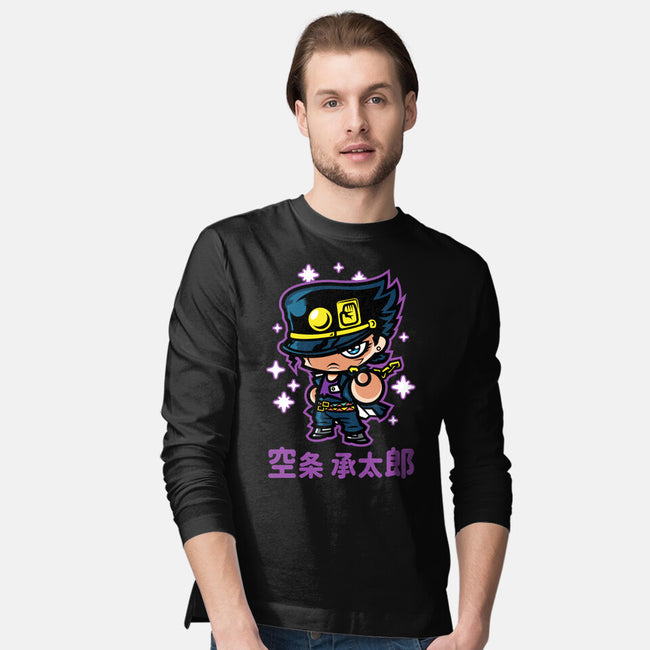 ChibiJo-Mens-Long Sleeved-Tee-demonigote