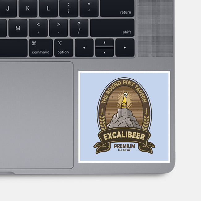 Excalibeer-None-Glossy-Sticker-erion_designs