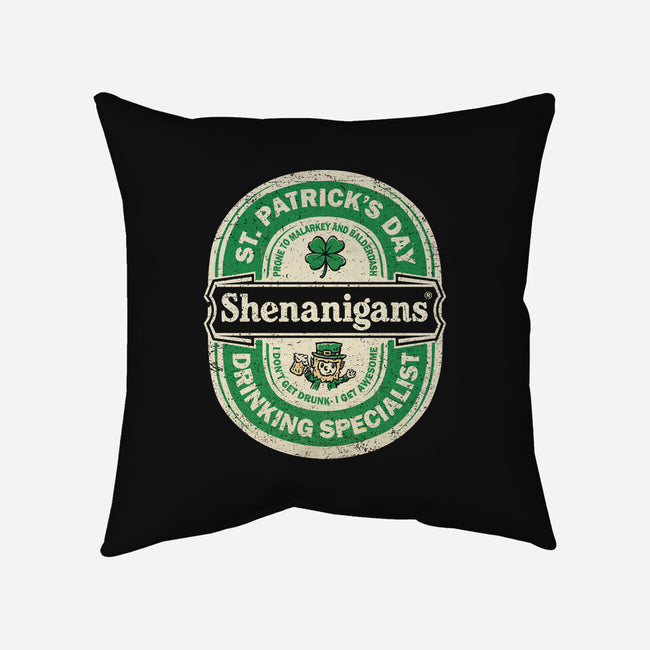 Shenanigans-None-Removable Cover w Insert-Throw Pillow-kg07