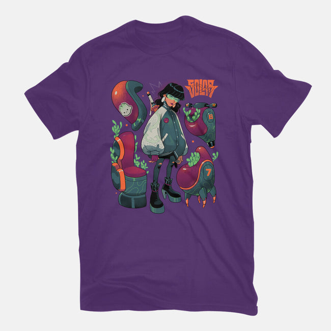 Succulent Plants-Womens-Fitted-Tee-Bruno Mota