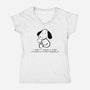 I Don't Need A Map-Womens-V-Neck-Tee-FunkVampire