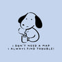 I Don't Need A Map-Womens-Fitted-Tee-FunkVampire