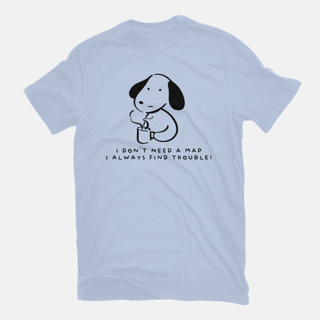 I Don't Need A Map-Womens-Fitted-Tee-FunkVampire