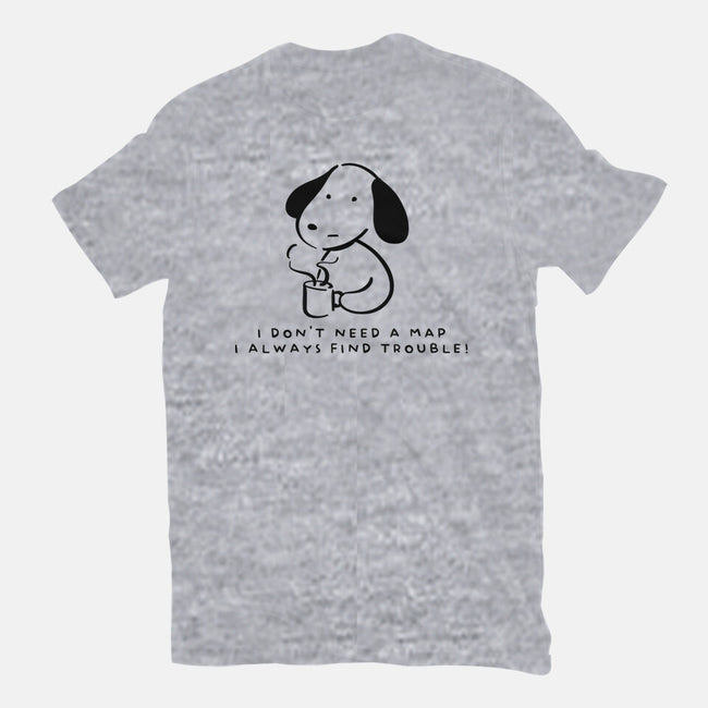 I Don't Need A Map-Womens-Fitted-Tee-FunkVampire