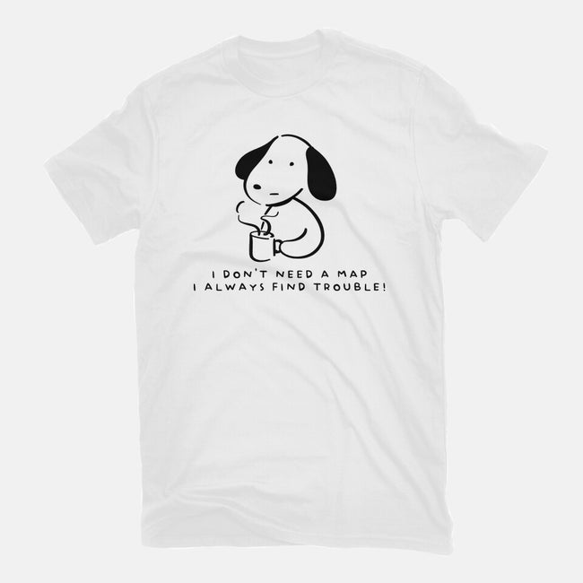 I Don't Need A Map-Womens-Fitted-Tee-FunkVampire