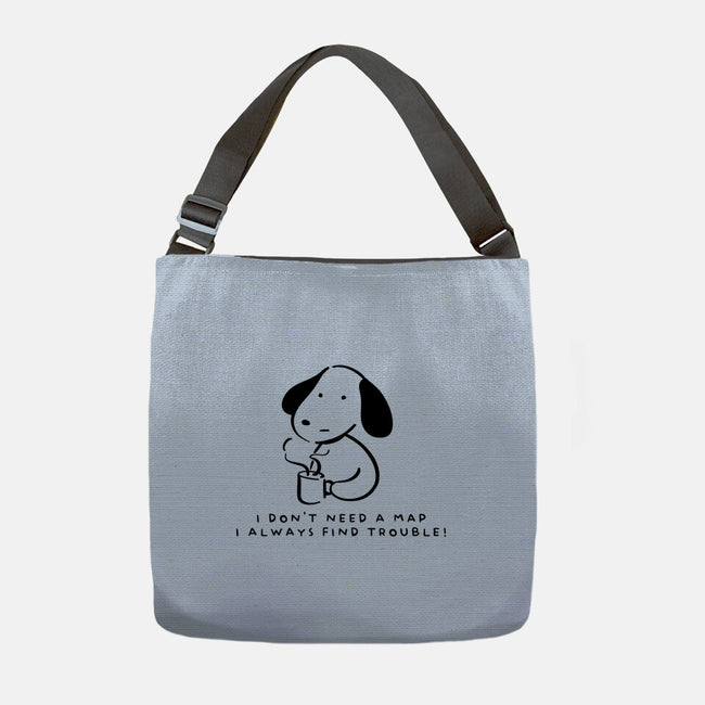 I Don't Need A Map-None-Adjustable Tote-Bag-FunkVampire