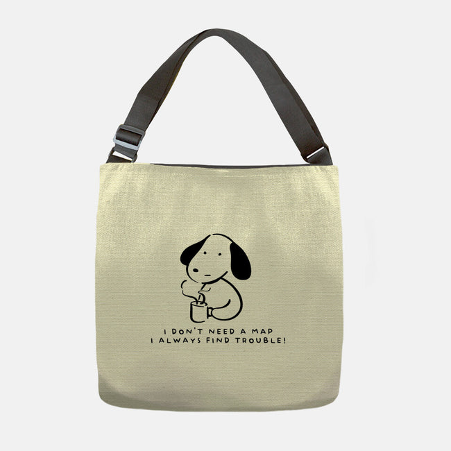I Don't Need A Map-None-Adjustable Tote-Bag-FunkVampire