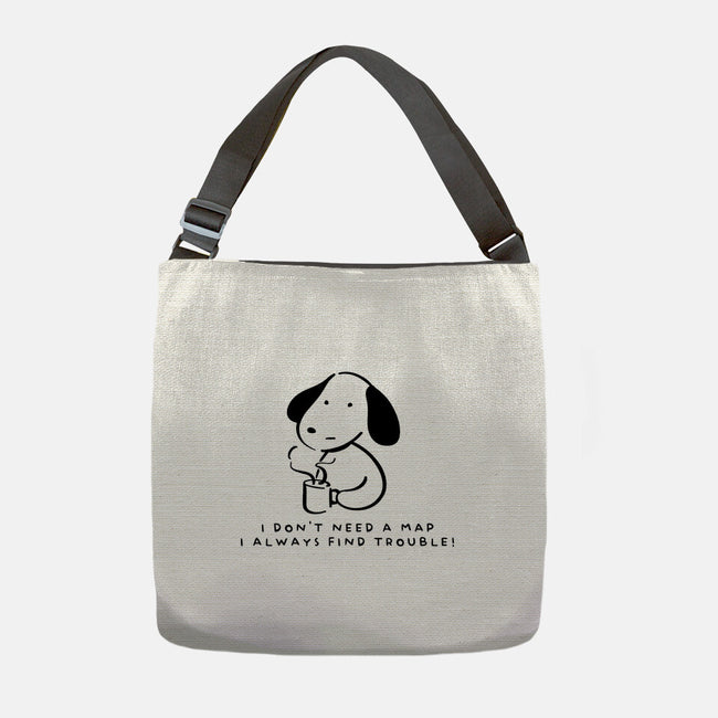 I Don't Need A Map-None-Adjustable Tote-Bag-FunkVampire