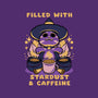Filled With Stardust And Caffeine-None-Adjustable Tote-Bag-FunkVampire